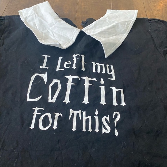 Goth Dolls Kill Return to Coffin T shirt - Picture 2 of 6